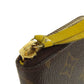 LOUIS VUITTON Long Wallet Purse M60744 Monogram canvas Brown Portefeuille Clemence mens(Unisex) Used Authentic