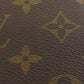 LOUIS VUITTON Long Wallet Purse M60744 Monogram canvas Brown Portefeuille Clemence mens(Unisex) Used Authentic