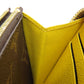 LOUIS VUITTON Long Wallet Purse M60744 Monogram canvas Brown Portefeuille Clemence mens(Unisex) Used Authentic