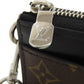 LOUIS VUITTON Long Wallet Purse M69407 Monogram macacer Brown Zippy Dragonne Women(Unisex) Used Authentic