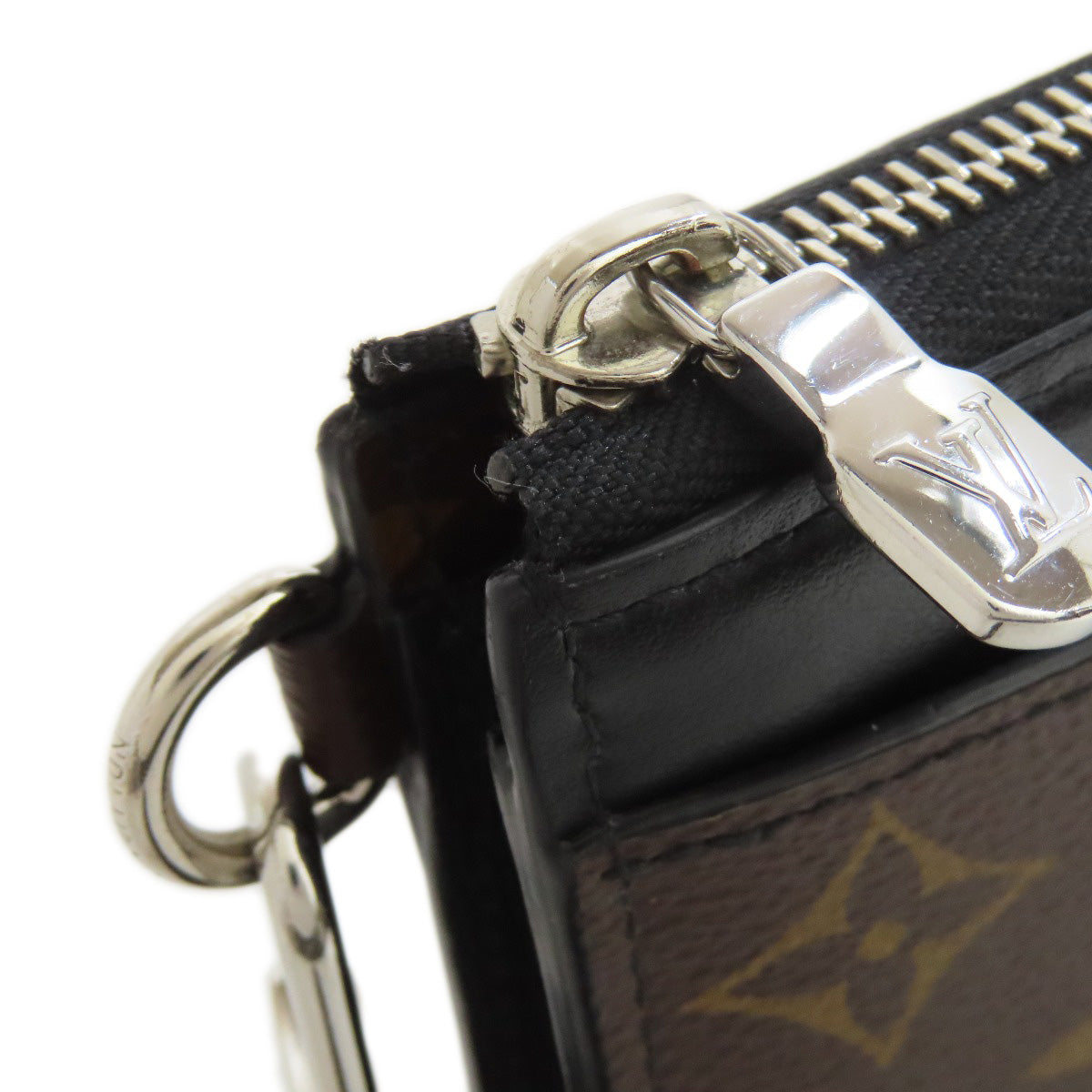 LOUIS VUITTON Long Wallet Purse M69407 Monogram macacer Brown Zippy Dragonne Women(Unisex) Used Authentic