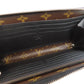 LOUIS VUITTON Long Wallet Purse M69407 Monogram macacer Brown Zippy Dragonne Women(Unisex) Used Authentic