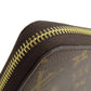 LOUIS VUITTON Long Wallet Purse M42616 Monogram canvas Brown Zippy wallet Women(Unisex) Used Authentic