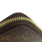 LOUIS VUITTON Long Wallet Purse M42616 Monogram canvas Brown Zippy wallet Women(Unisex) Used Authentic