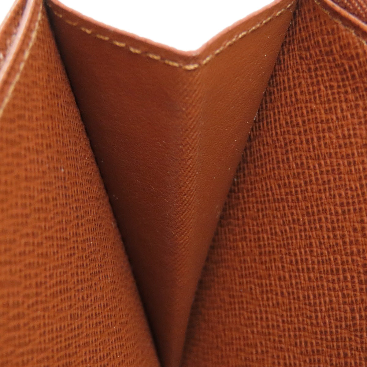 LOUIS VUITTON Long Wallet Purse M42616 Monogram canvas Brown Zippy wallet Women(Unisex) Used Authentic