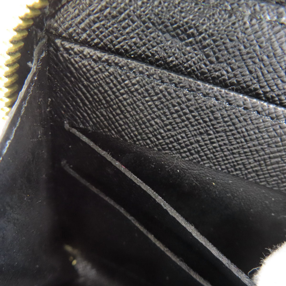 LOUIS VUITTON Long Wallet Purse M67235 Monogram canvas black Zippy wallet mens Used Authentic