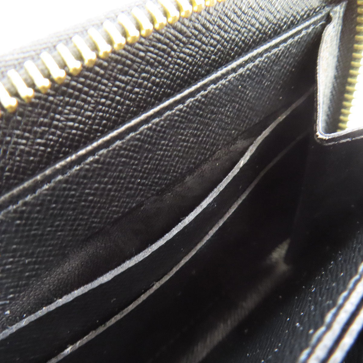 LOUIS VUITTON Long Wallet Purse M67235 Monogram canvas black Zippy wallet mens Used Authentic