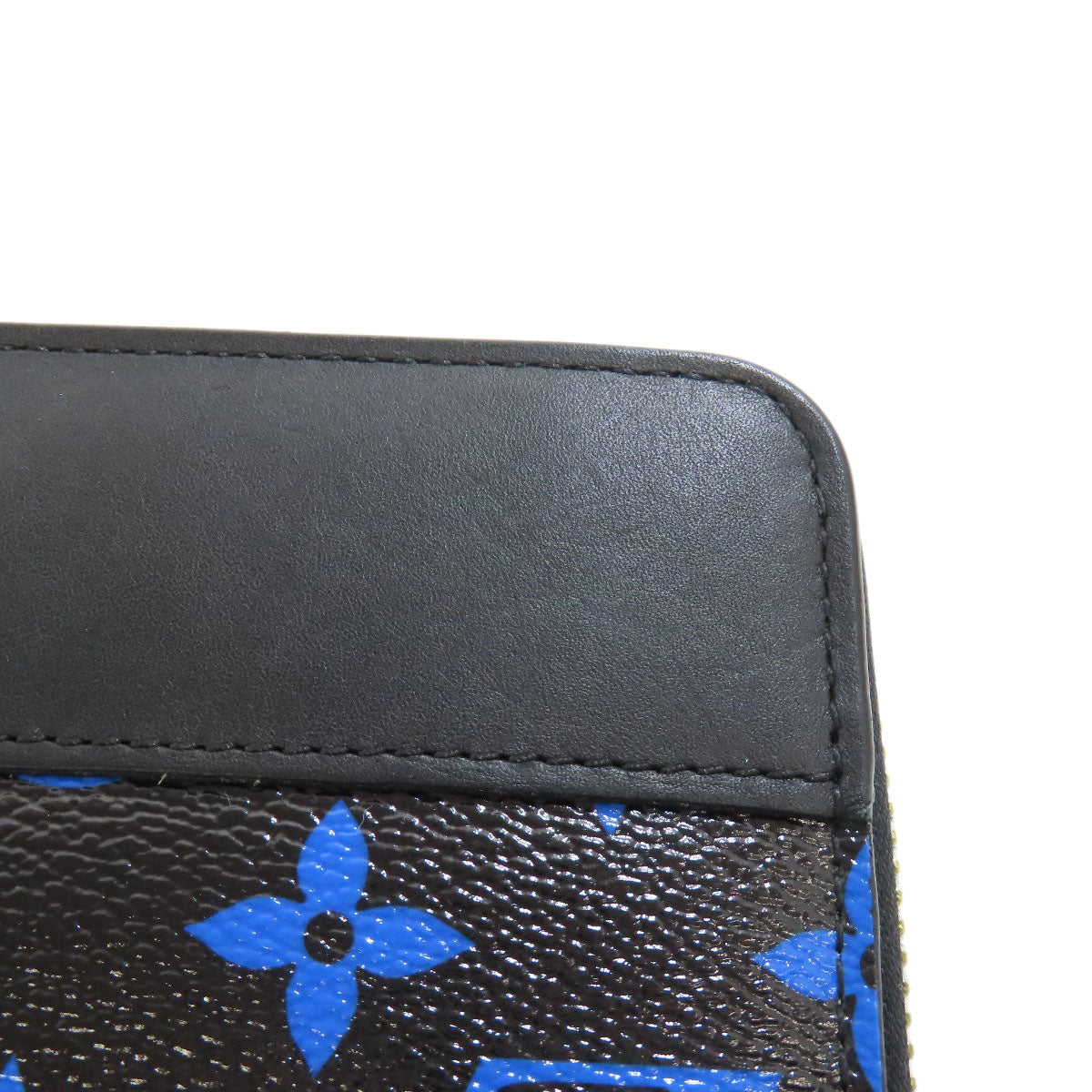 LOUIS VUITTON Long Wallet Purse M67235 Monogram canvas black Zippy wallet mens Used Authentic