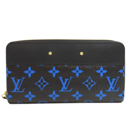 LOUIS VUITTON Long Wallet Purse M67235 Monogram canvas black Zippy wallet mens Used Authentic
