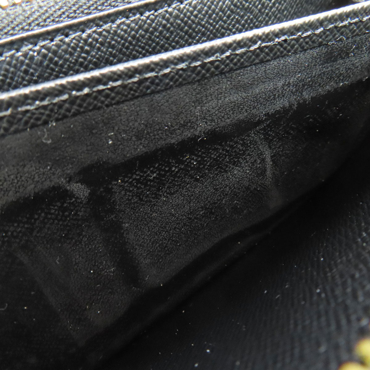 LOUIS VUITTON Long Wallet Purse M67235 Monogram canvas black Zippy wallet mens Used Authentic