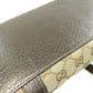 GUCCI Tote Bag 141470 canvas Brown Abbey GG pattern Women Used Authentic