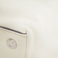 PRADA Tote Bag BR5134 Calfskin white logo Women Used Authentic