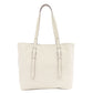 PRADA Tote Bag BR5134 Calfskin white logo Women Used Authentic