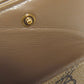 BALENCIAGA Bifold Wallet 594312 PVC Brown BB Tri-fold Wallet Women(Unisex) Used Authentic
