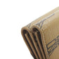 BALENCIAGA Bifold Wallet 594312 PVC Brown BB Tri-fold Wallet Women(Unisex) Used Authentic