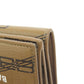 BALENCIAGA Bifold Wallet 594312 PVC Brown BB Tri-fold Wallet Women(Unisex) Used Authentic
