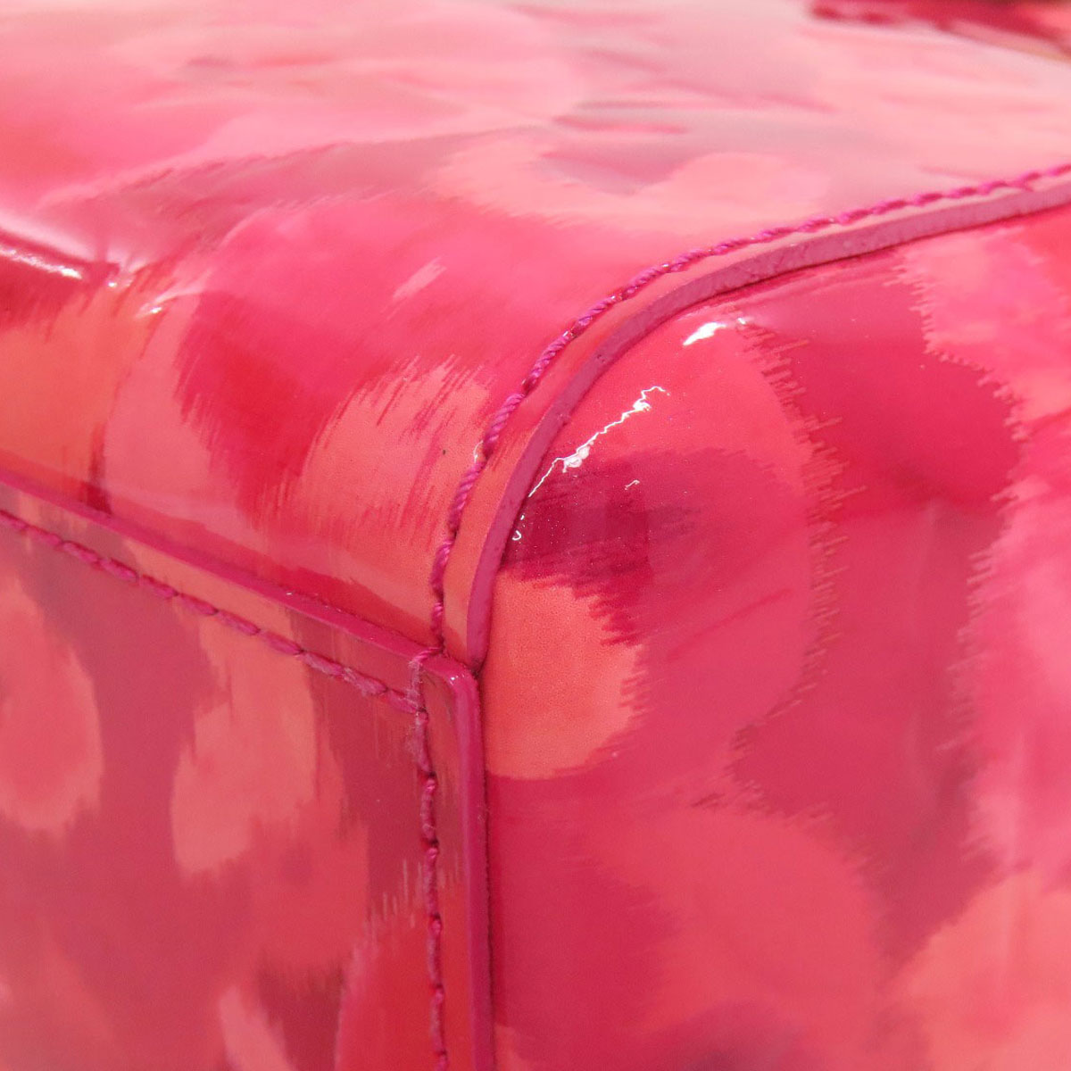 LOUIS VUITTON Handbag M90039 Vernis pink Catalina BB Women Used Authentic