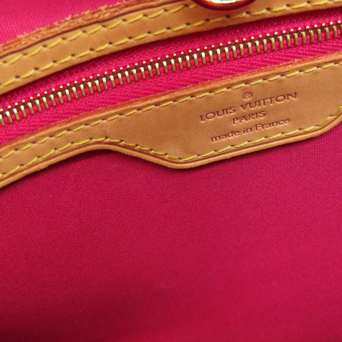 LOUIS VUITTON Handbag M90039 Vernis pink Catalina BB Women Used Authentic