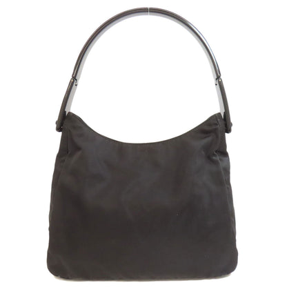PRADA Handbag B8172 Nylon black logo Women Used Authentic