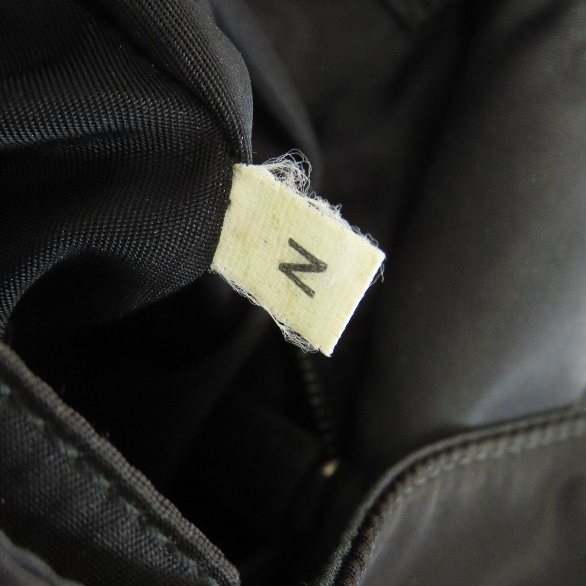 PRADA Handbag B8172 Nylon black logo Women Used Authentic