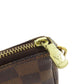 LOUIS VUITTON Accessory pouch N58009 Damier canvas Brown Mini Pochette Accessoires Women Used Authentic
