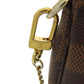 LOUIS VUITTON Accessory pouch N58009 Damier canvas Brown Mini Pochette Accessoires Women Used Authentic