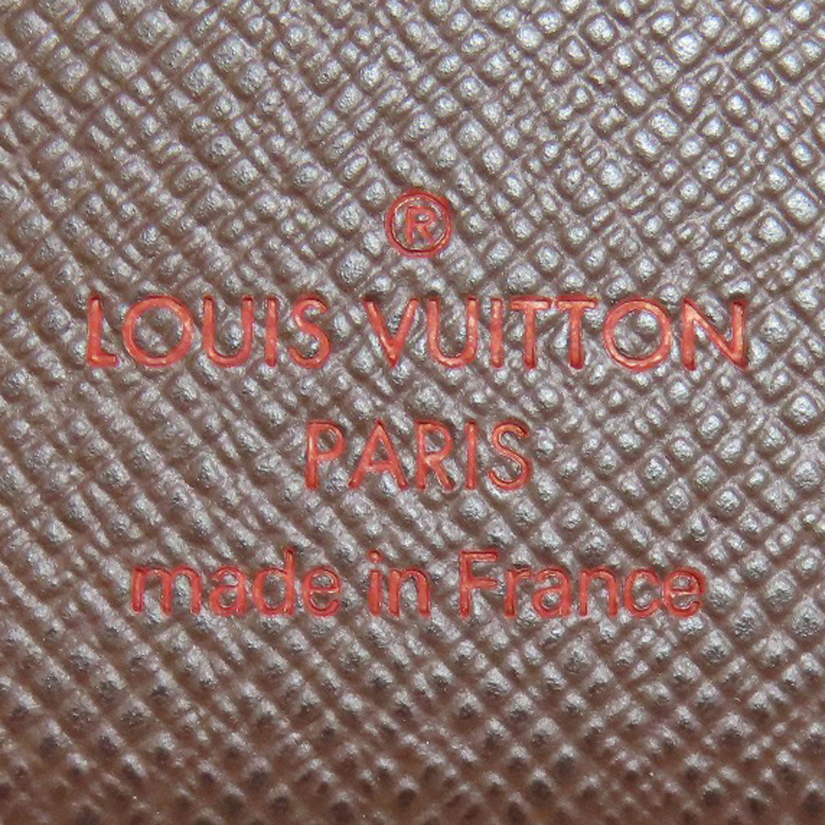 LOUIS VUITTON Bifold Wallet N60011 Damier canvas Brown Portefeuille Florin Women Used Authentic