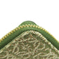 LOEWE Coin case Canvas, Leather green anagram Women Used Authentic