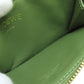 LOEWE Coin case Canvas, Leather green anagram Women Used Authentic