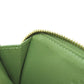 LOEWE Coin case Canvas, Leather green anagram Women Used Authentic
