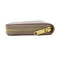 CELINE Coin case leather gray logo Women Used Authentic