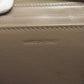 CELINE Coin case leather gray logo Women Used Authentic