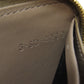 CELINE Coin case leather gray logo Women Used Authentic