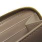 CELINE Coin case leather gray logo Women Used Authentic