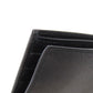 PRADA Bifold Wallet Safiano black logo Women Used Authentic
