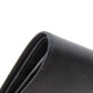 PRADA Bifold Wallet Safiano black logo Women Used Authentic