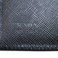 PRADA Bifold Wallet Safiano black logo Women Used Authentic
