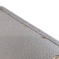 CHANEL Long Wallet Purse Calfskin Silver COCO Mark SilverMetal Women Used Authentic