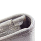 CHANEL Long Wallet Purse Calfskin Silver COCO Mark SilverMetal Women Used Authentic