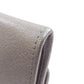 CHANEL Long Wallet Purse Calfskin Silver COCO Mark SilverMetal Women Used Authentic