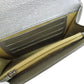 CHANEL Long Wallet Purse Calfskin Silver COCO Mark SilverMetal Women Used Authentic