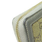 GUCCI Long Wallet Purse 224252 Canvas, Leather Brown GG Women Used Authentic