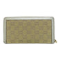 GUCCI Long Wallet Purse 224252 Canvas, Leather Brown GG Women Used Authentic