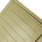 CHANEL Bifold Wallet Grained Calfskin Skin yellow COCO Mark Gold Metal Women Used Authentic