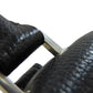 CELINE Handbag leather black Trapeze 2WAY Women Used Authentic