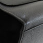 CELINE Handbag leather black Trapeze 2WAY Women Used Authentic