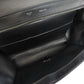 CELINE Handbag leather black Trapeze 2WAY Women Used Authentic