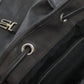 BALENCIAGA Backpack 382830 canvas black Traveler Women Used Authentic