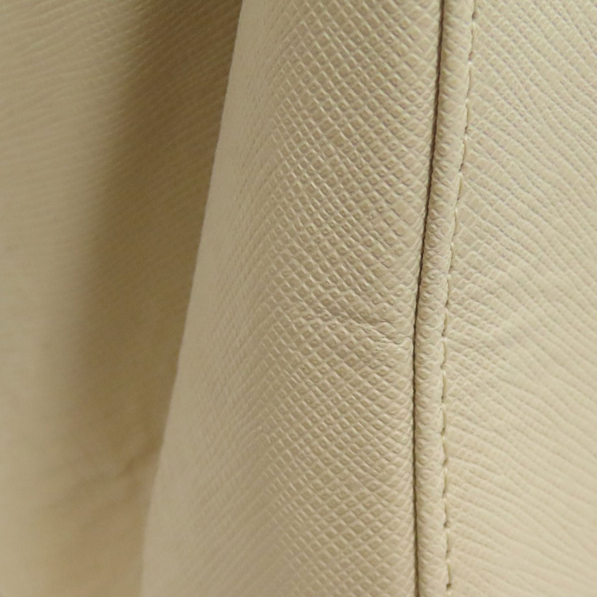 BURBERRY Handbag PVC beige logo Women Used Authentic