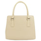 BURBERRY Handbag PVC beige logo Women Used Authentic